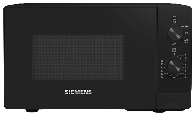 Freistehende Mikrowelle 800 W Größe: klein 5 Stufen  iQ300 FF020LMB2 (Schwarz) 