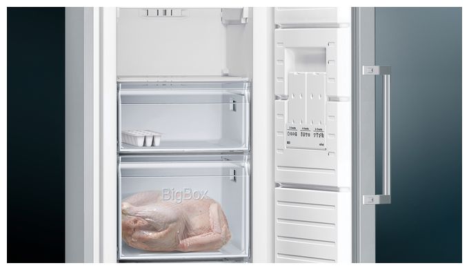 242 l Gefrierschrank 234 kWh Jahr NoFrost  iQ300 GS36NVIEP (Edelstahl) 