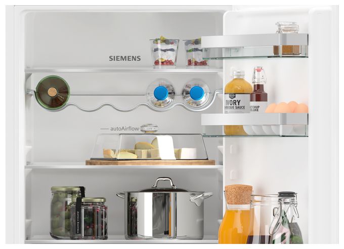 184 l Kühlteil 76 l Gefrierteil 177,5 cm Einbau Kühl-/Gefrierkombination NoFrost iQ300 KI86NVFE0 