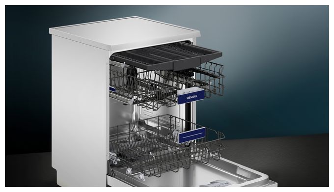 60 cm Geschirrspüler freistehend Sehr leise 14 Maßgedecke aquaStop Funktion Wärmetauscher iQ300 SN23HW02ME 