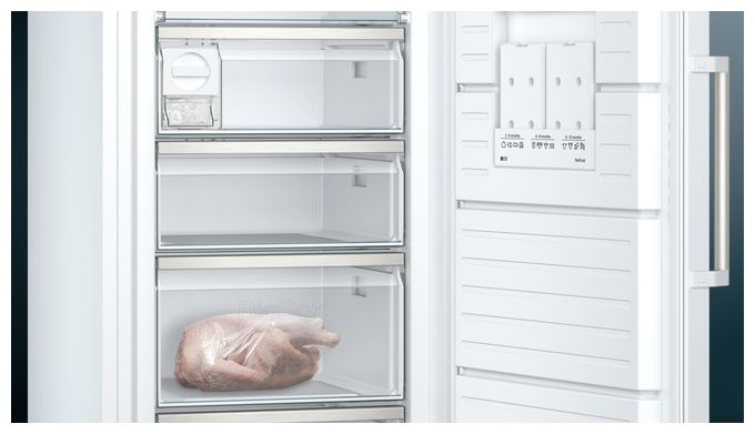 366 l Gefrierschrank 222 kWh Jahr NoFrost  iQ500 GS58NAWDV (Weiß) 
