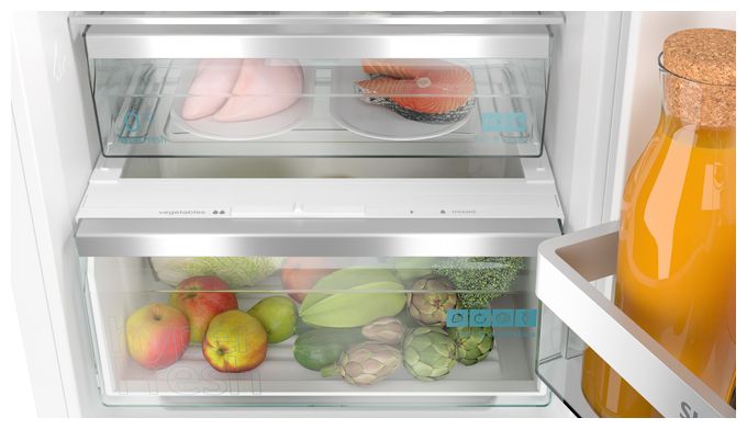 184 l / 76 l 177,5 cm Einbau Kühl-/Gefrierkombination 186 kWh NoFrost iQ500 KI86NADD0 