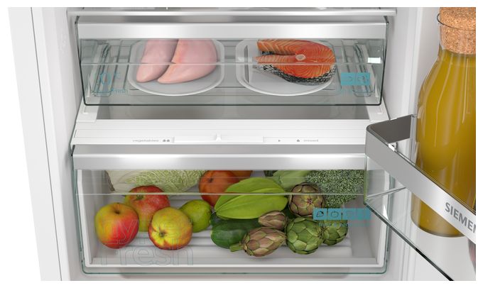 215 l / 75 l 194 cm Einbau Kühl-/Gefrierkombination 147 kWh NoFrost iQ500 KI96NADC0 