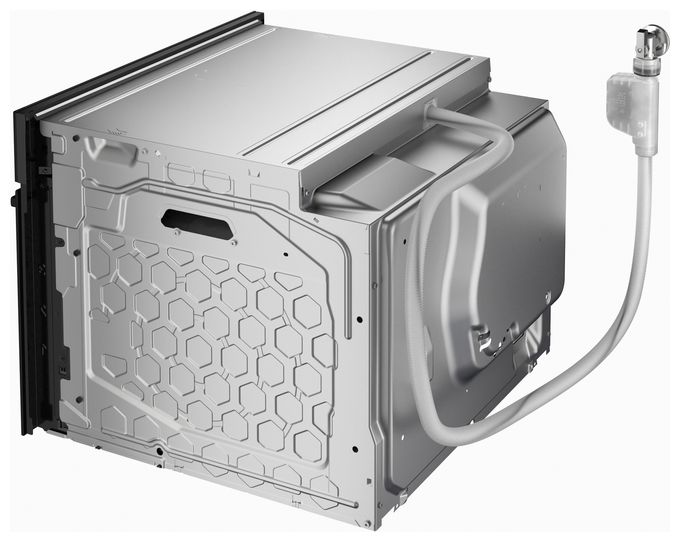 Einbaubackofen kompakt Dampfgaren AutoClean (Schwarz) iQ700 CS938GDD2 