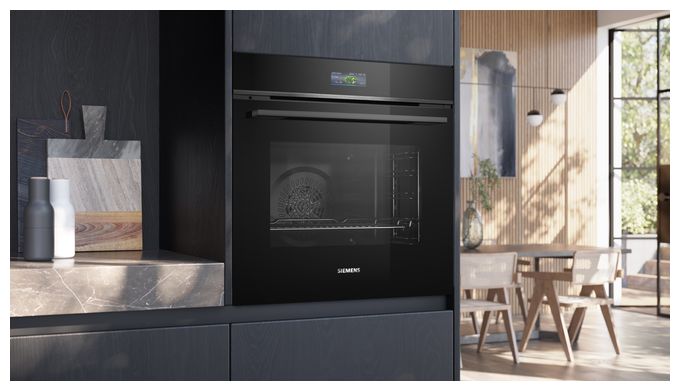 Einbaubackofen groß AutoClean iQ700 HB774G1B1 
