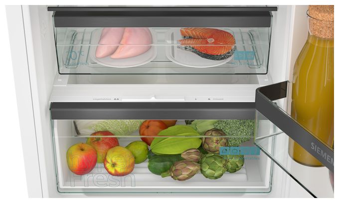 215 l Kühlteil 75 l Gefrierteil 194 cm Einbau Kühl-/Gefrierkombination NoFrost iQ300 KI96NSFD0 