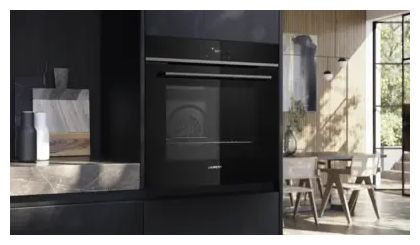 Backofen-Set groß AutoClean activeClean mit autarkem 81,2 cm Induktions Kochfeld PQ100IAM80 (HB572ABS4 + ED87BHQ26E) 