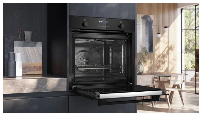 Backofen-Set groß AutoClean mit autarkem 60 cm Induktions Kochfeld PQ100J60PL (HB279GBB3 + ED61AHSC1E) 