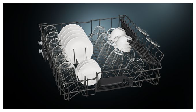 60 cm Geschirrspüler vollintegriert (ohne Front) leise 13 Maßgedecke aquaStop Funktion iQ100 SN616X01EF 