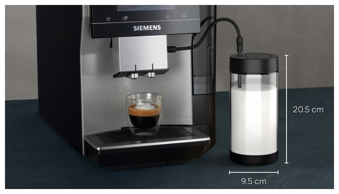 Milchbehälter (Schwarz, Transparent) TZ80008 Milchcontainer 