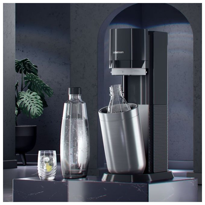 Wassersprudler  Duo (Schwarz, Edelstahl) 