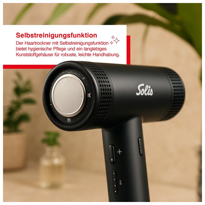 Haartrockner 1600 W  3805 Hair Perfection (Schwarz) 