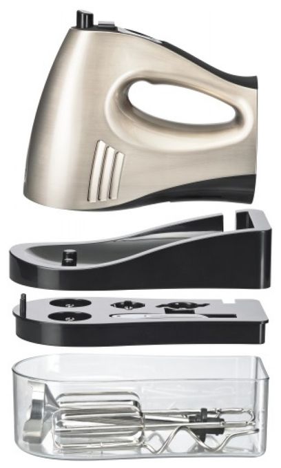 Handmixer 400 W 16 Stufen  921.42 Hand & Stick Blender (Edelstahl) 