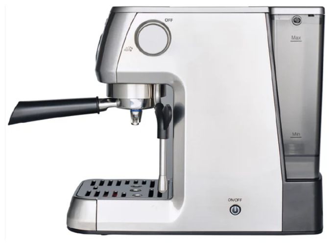 Siebträger Kaffeemaschine  Barista Perfetta Plus (Silber) 