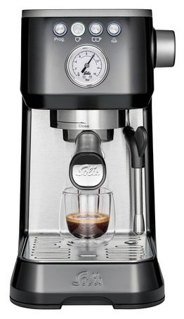 Siebträger Kaffeemaschine 15 bar 1700 W  Barista Perfetta Plus (Schwarz) 
