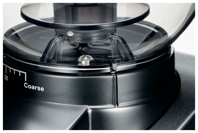 Kaffeemühle für 300 g 135 W  Scala Zero Static (Schwarz, Silber) 