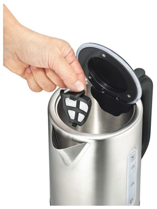 1,7 l Wasserkocher 2200 W  Vario Temp Kettle (Edelstahl) 