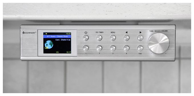 DAB+, FM, UKW Radio Internet  IR1500SI (Silber) 