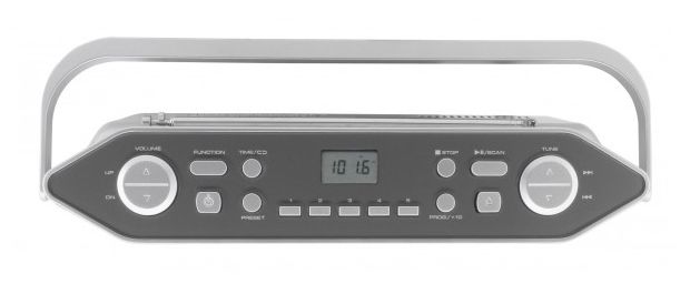 CD Payer UKW Radio  RCD1755SI (Silber) 