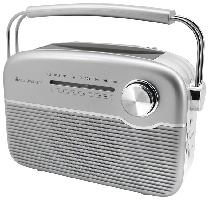 FM Radio Tragbar  TR480SI (Silber) 