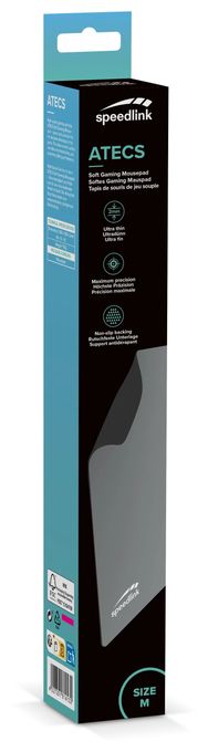 Mauspad  Atecs Soft M (Grau) 