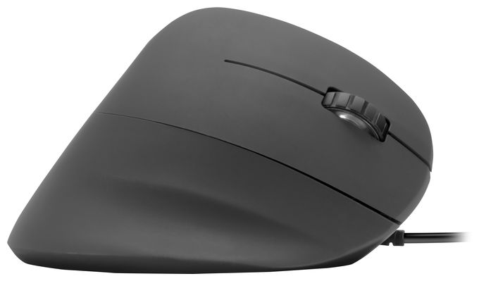 2400 DPI Büro Maus Optisch  Piavo (Schwarz) 