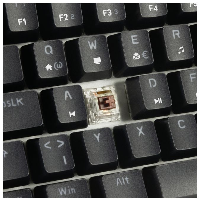 RGB-LED Gaming Tastatur USB  SL-670015 (Schwarz) 