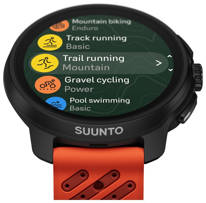 Digital 49 mm Smartwatch Rund 65 h  Race 2 (Schwarz) 