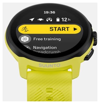 Digital 46 mm Smartwatch Rund 480 h  Run (Schwarz) 