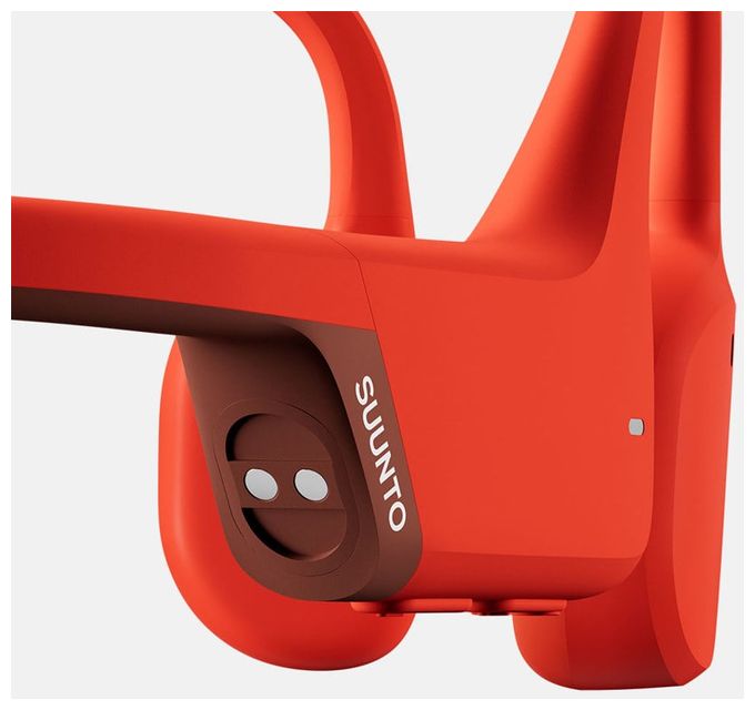 Knochenschall Bluetooth Kopfhörer kabellos 10 h Laufzeit IP55  Sonic (Rot) 