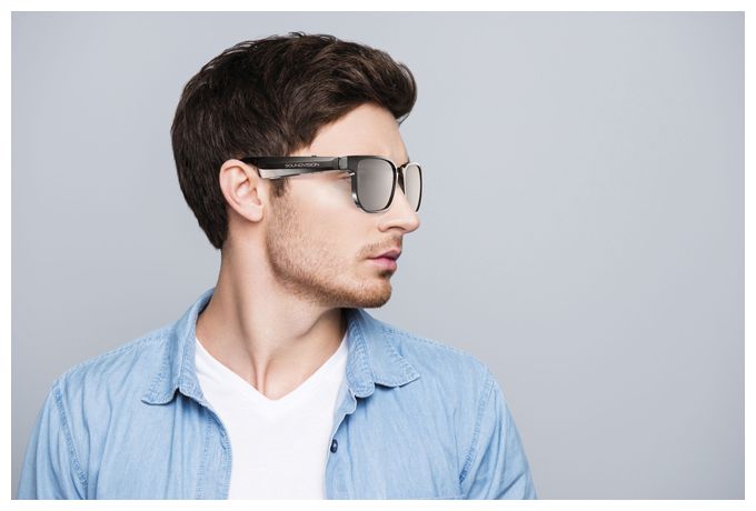 BLUETOOTH AUDIO SUNGLASSES BLACK 
