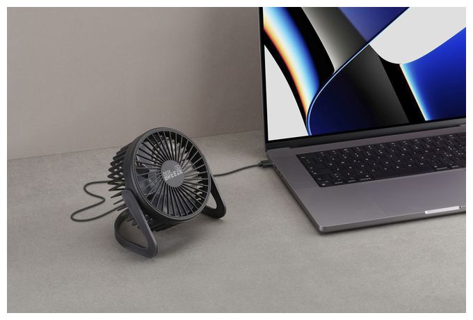 Ventilator Tisch  Desk Breeze (Schwarz) 