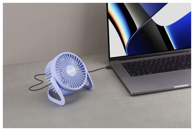 Ventilator Tisch  Desk Breeze (Violett) 
