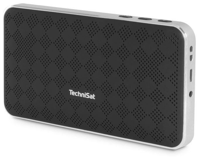 10 W Bluetooth Lautsprecher Laufzeit bis 2 h  Bluspeaker FL200 (Schwarz, Silber) 