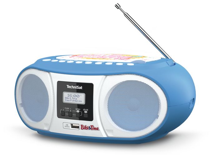 CD Payer DAB+, FM Radio  DigitRadio 1990 Bibi & Tina Edition (Blau) 