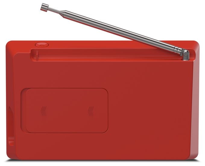 Bluetooth DAB+, FM Radio Tragbar  DigitRadio 2 (Rot, Silber) 