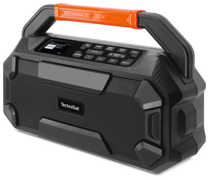 Bluetooth DAB+, FM Radio Tragbar IPX4  DigitRadio 231OD (Schwarz) 