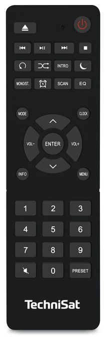 Bluetooth DAB+, FM Radio Persönlich  DigitRadio 370CD (Schwarz) 