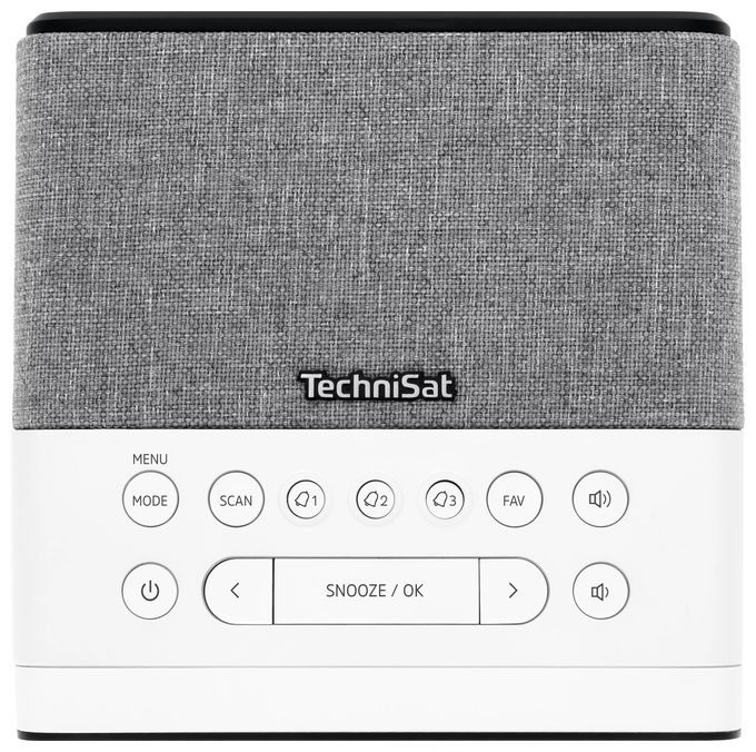 Bluetooth DAB+, UKW Radio Persönlich  Digitradio 52 ASA (Grau, Weiß) 