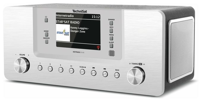 Bluetooth DAB+, FM Radio Persönlich  Digitradio 574IR (Silber) 