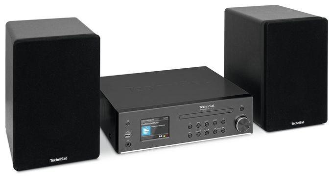 CD Payer DAB+, FM Radio  DigitRadio 760 (Schwarz) 