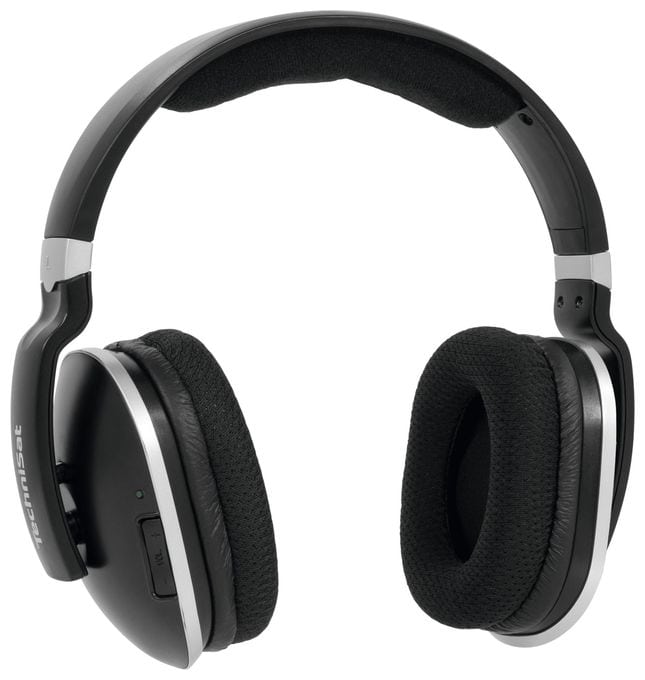 Ohraufliegender Kopfhörer kabellos  StereoMan 2 (Schwarz, Silber) 