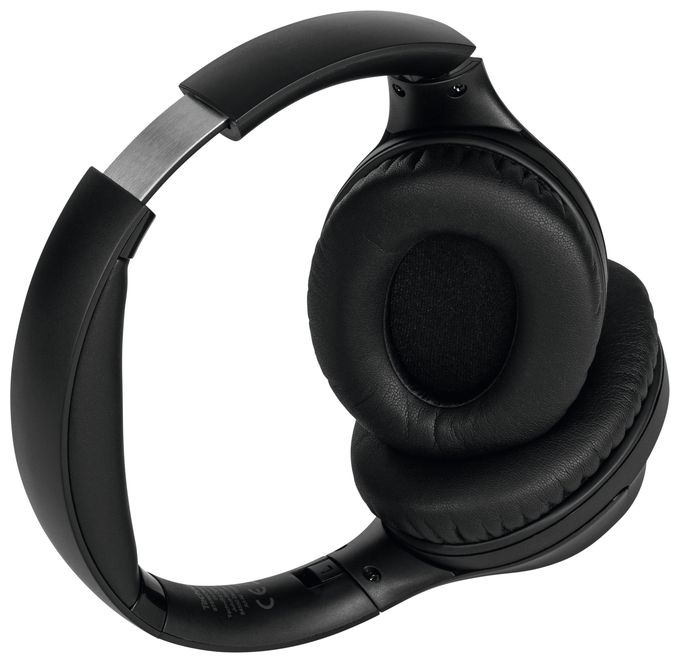 Ohraufliegender Bluetooth Kopfhörer kabellos 60 h Laufzeit USB Typ-C  StereoMan 3 BT (Schwarz) 