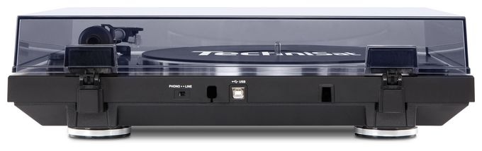 Audio-Plattenspieler mit Riemenantrieb  TechniPlayer LP 200 (Schwarz, Silber) 