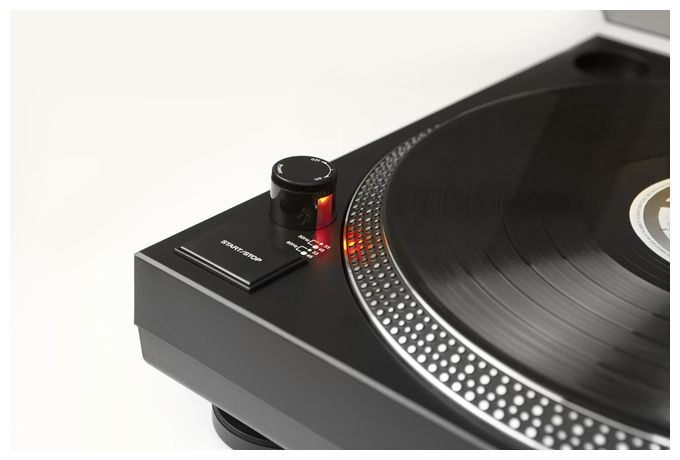 Plattenspieler mit Direktantrieb  TechniPlayer LP 300 (Schwarz, Silber) 