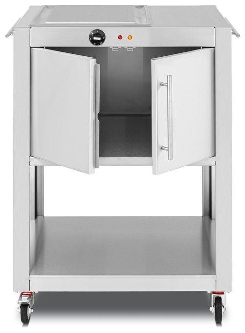1 Zone(n) 2000 W mit 480 x 410 mm Fläche  Teppinox GW2000 Basic (Edelstahl) 
