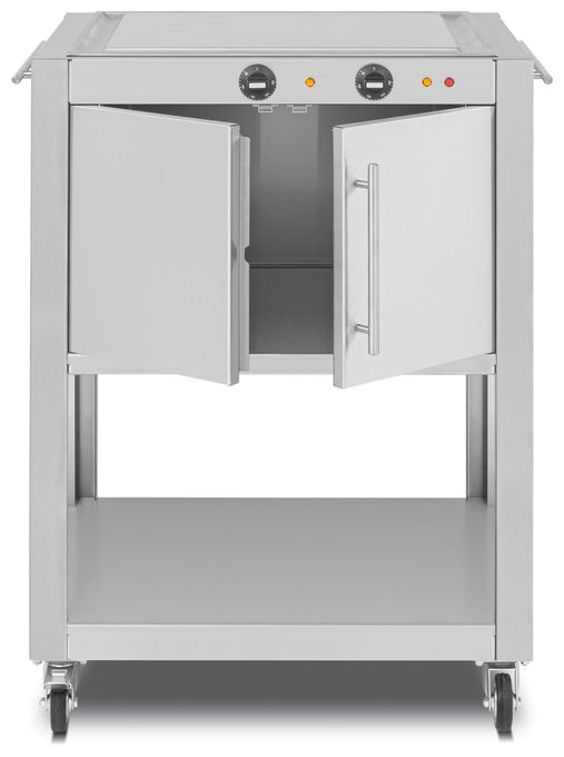 2 Zone(n) 3000 W mit 480 x 410 mm Fläche  Teppinox GW3000 Basic (Edelstahl) 
