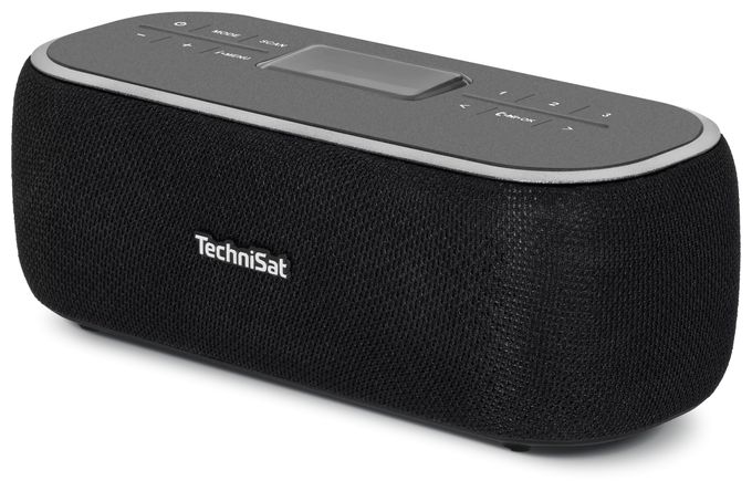 Bluetooth DAB+, FM Radio Tragbar  Viola BT1 (Schwarz, Grau) 
