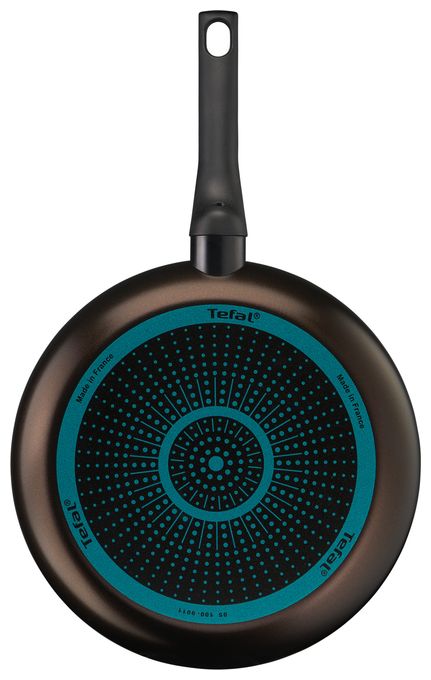  B55406 Extra Cook & Clean Allzweckpfanne 28 cm Oval Titan beschichtet (Schwarz) 