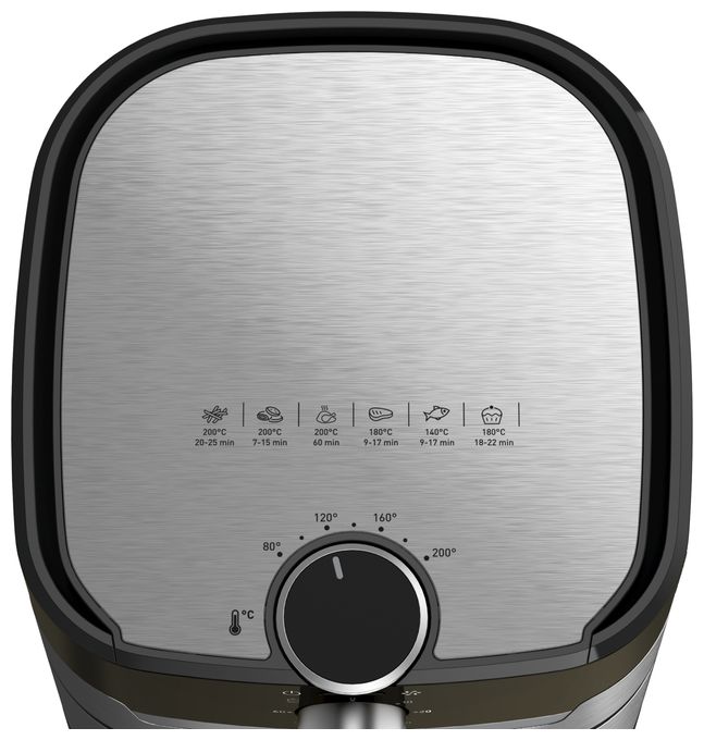 Heißluftfritteuse 4,2 l 1550 W  EY501D Easy Fry & Grill Classic (Edelstahl) 